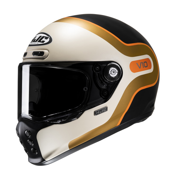 HJC HJC V10 Grape MC7SF Gold Orange